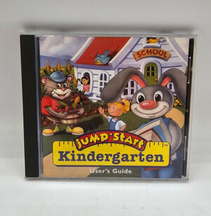 JumpStart Kindergarten Classic 1995 Version CD Rom VTG User’s Guide